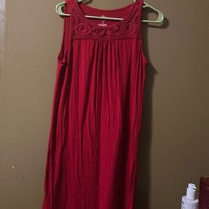 St. John’s bay Embroidery Sleeveless Dress.